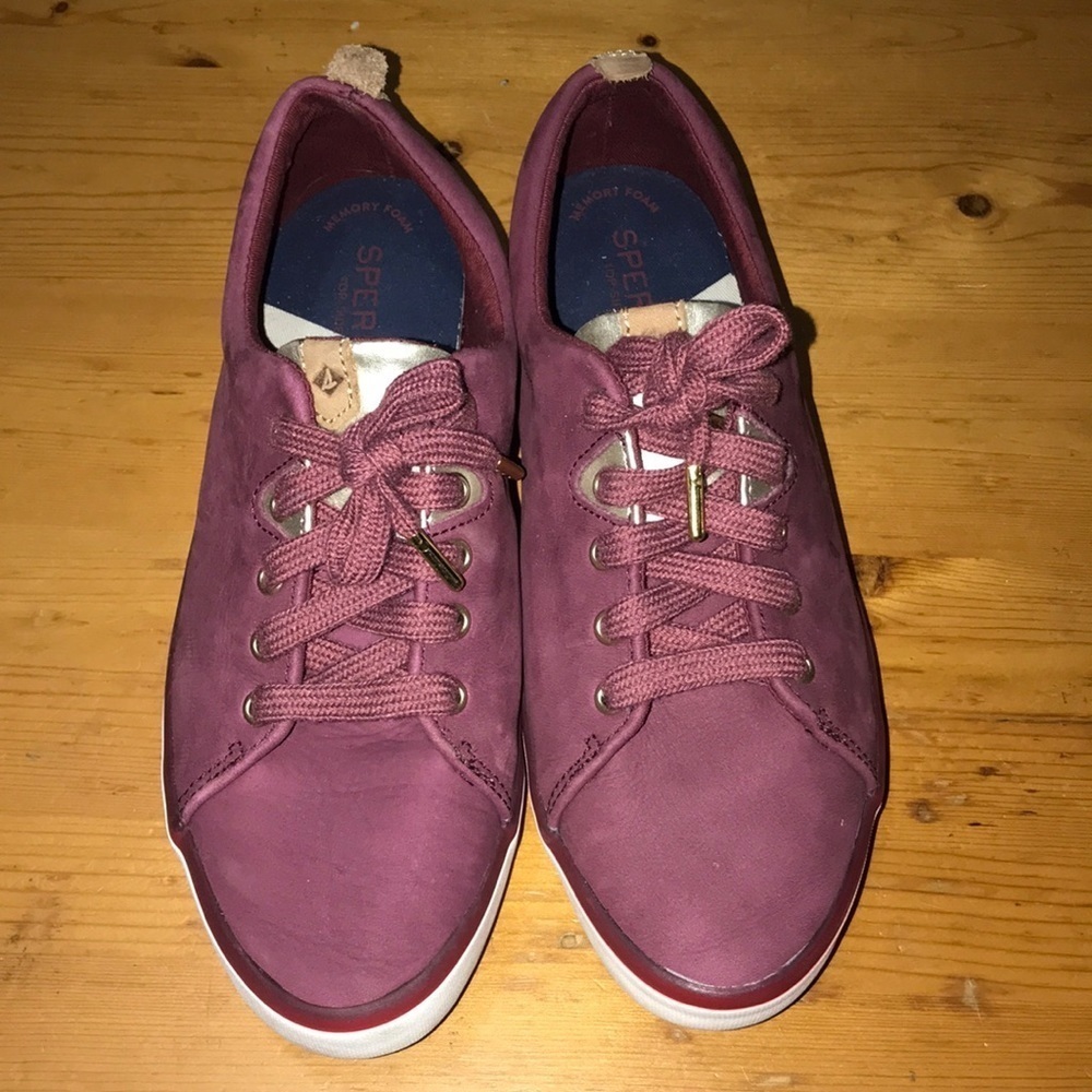 Sperry Wine Loafers 8
